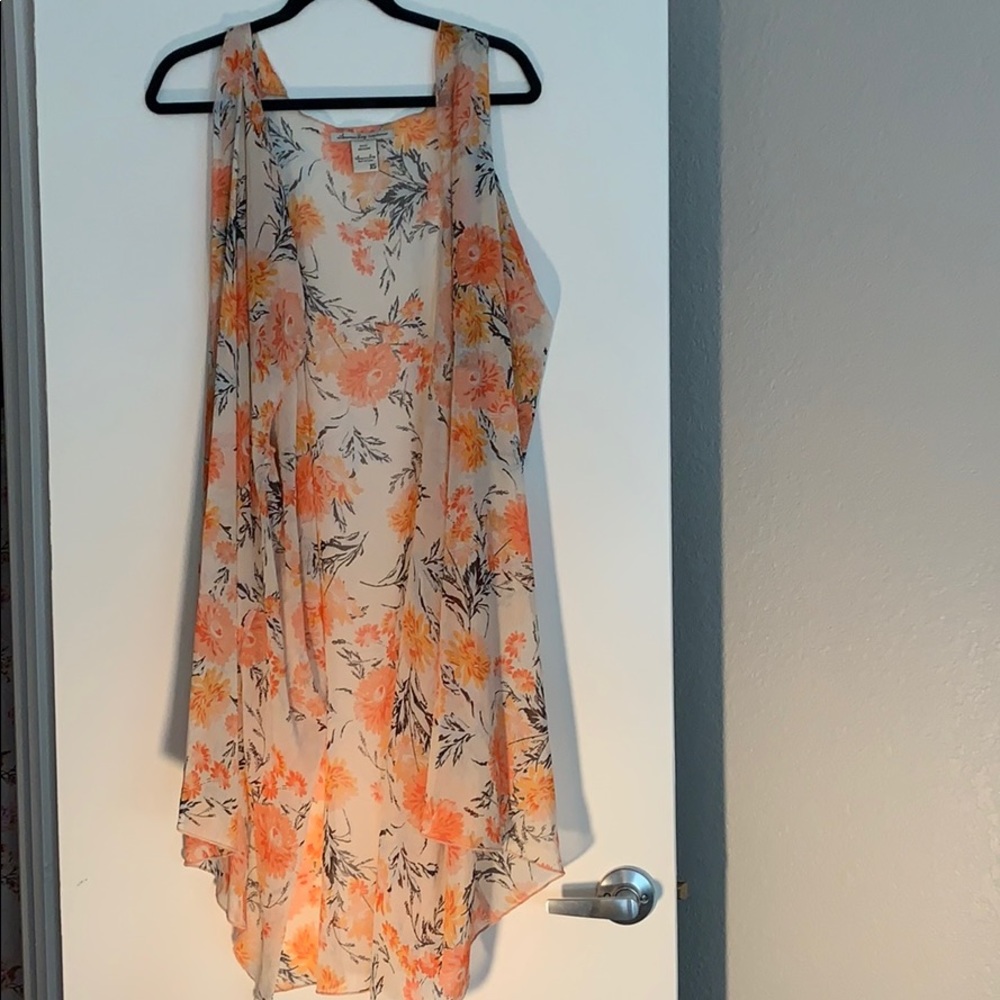 XS Flower Print Wrap